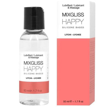 Lubrificante Silicone Mixgliss Happy con Aroma Litchi - 50 ml